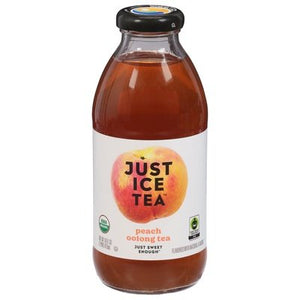 Just Ice Tea Peach Oolong Tea 12/16 Oz [UNFI #17752]