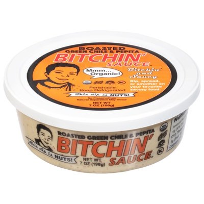 Bitchin Roasted Green Chile&Pepita 6/7 Oz [UNFI #06626]