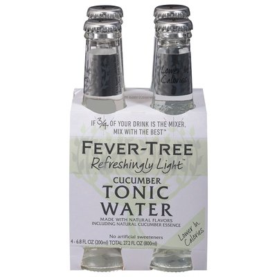 Fever-Tree Refreshingly Light Cucumber 6/4/6.8Oz [UNFI #66328] T
