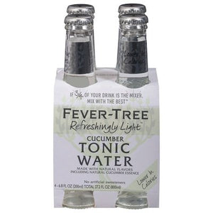 Fever-Tree Refreshingly Light Cucumber 6/4/6.8Oz [UNFI #66328] T