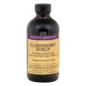 Honey Gardens Honey Elderberry Syrup 8 Oz [UNFI #44811] T