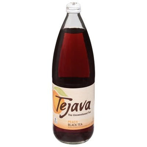 Tejava Unsweetened Peach Tea 12/1 Lt [UNFI #12700]