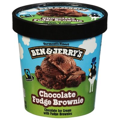 Ben & Jerrys Chocolate Fudge Brownie 8/Pt [UNFI #74756]