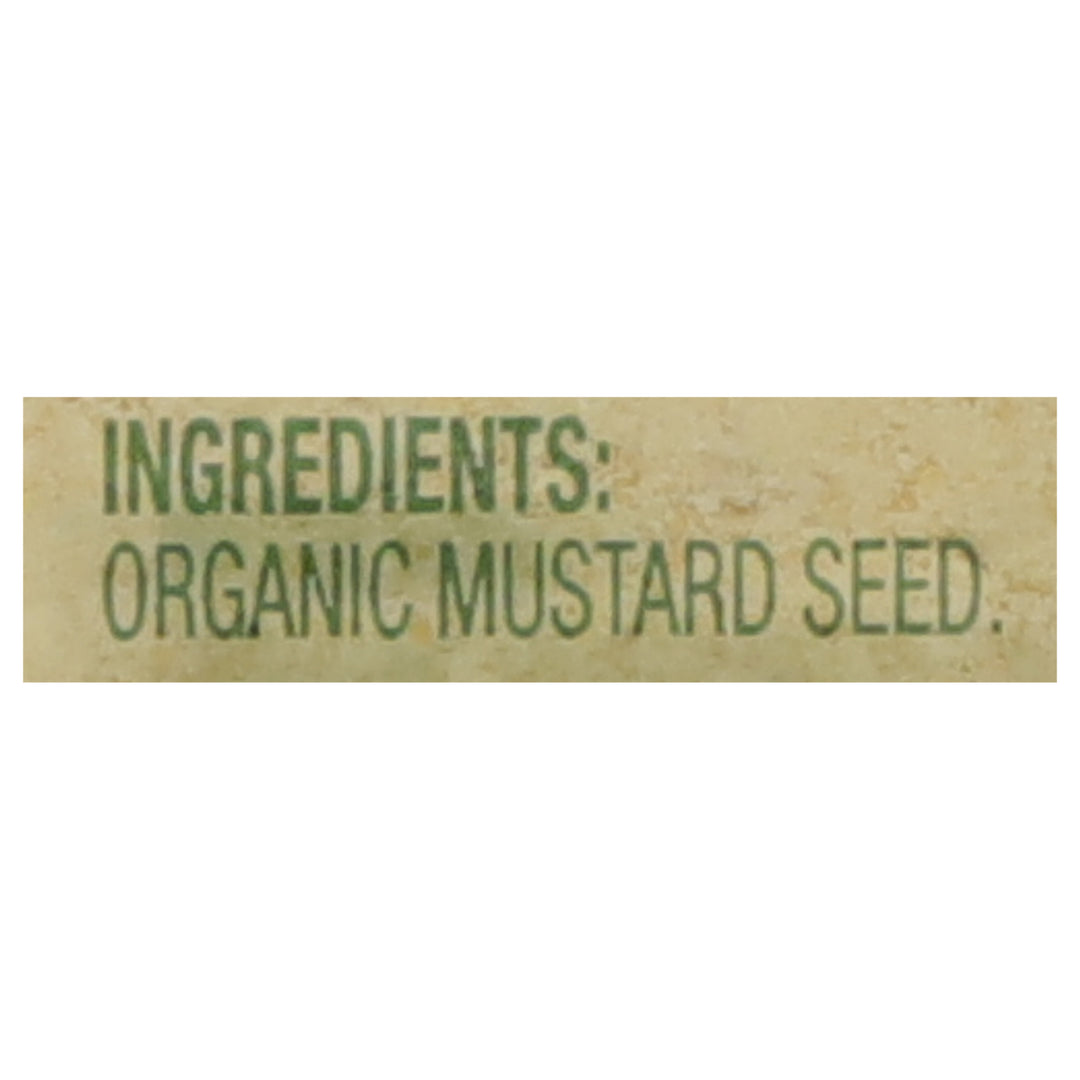Simply Organic Mustard Seed Ground 6/2.65 Oz [UNFI #25745]