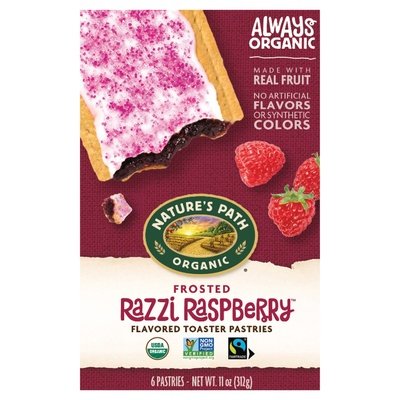 Natures Path Raspberry Frosted 12/11 Oz [UNFI #36744]