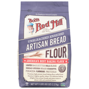 Bobs Red Mill Artisan Bread Flour 8/5 Lb [UNFI #53490]