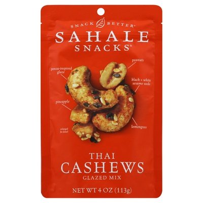 Sahale Snacks Thai Cashews 6/4 Oz [UNFI #39855]