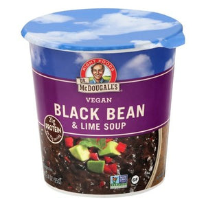 Dr. Mcdougalls Black Bean & Lime 6/3.4 Oz [UNFI #39609]