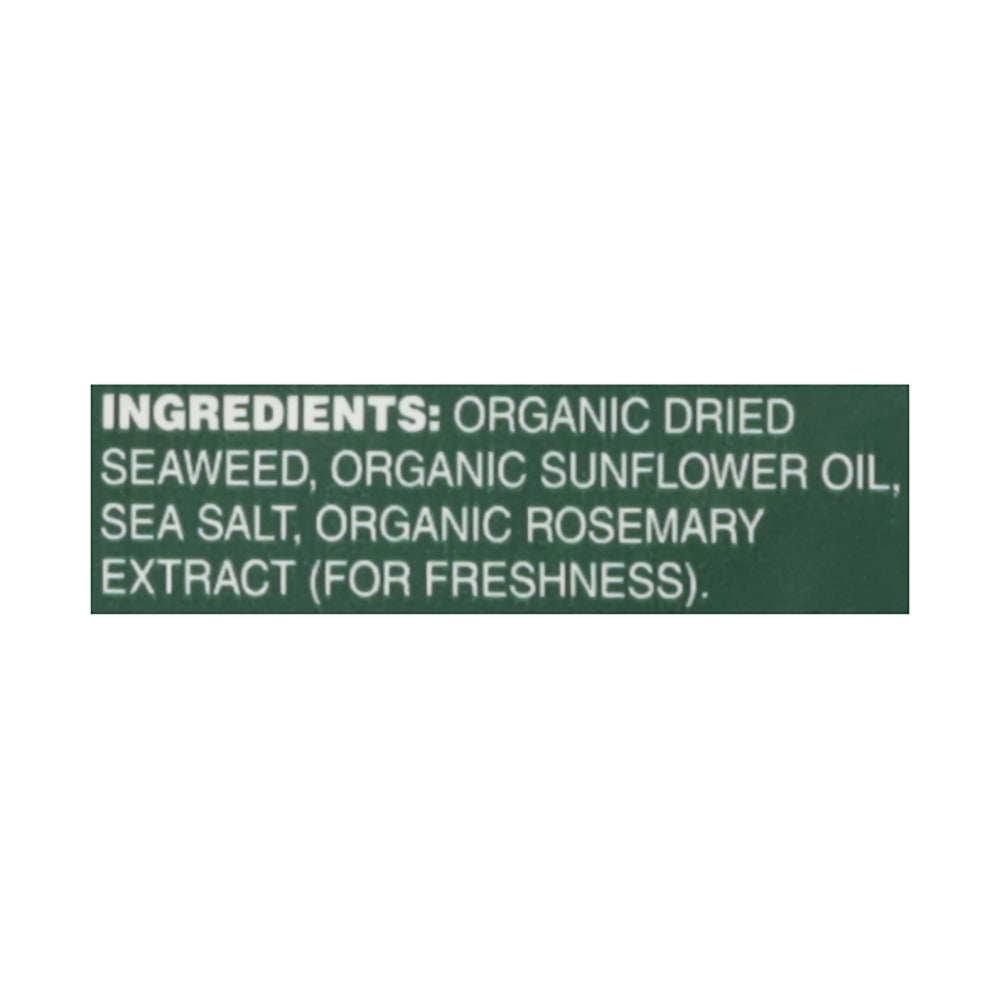 Bibigo Seaweed Snack Sea Salt 12/.35 Oz [UNFI #55855]