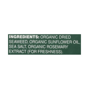 Bibigo Seaweed Snack Sea Salt 12/.35 Oz [UNFI #55855]