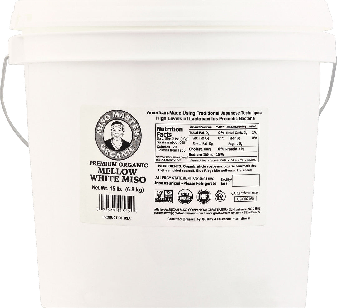 Miso Master White Mellow 15 Lb [UNFI #65206]