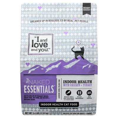 I And Love And You Indoor Health Chick & Turkey 6/3.4 Lb [UNFI #46536] T
