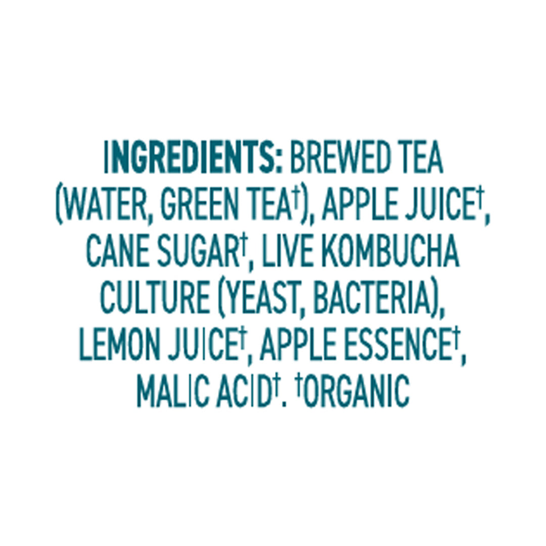 Brew Dr Kombucha Crisp Apple Kombucha 12/14 Oz [UNFI #06612]