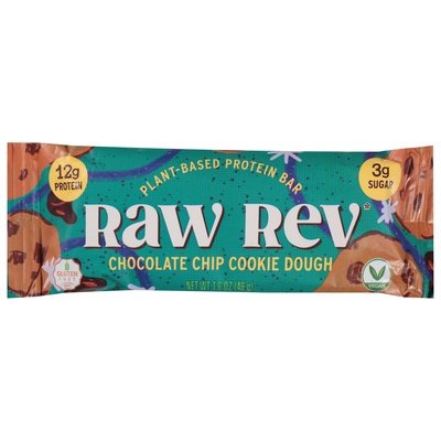 Raw Revolution Chocolate Chip Cookie Dough 12/1.6 Oz [UNFI #20377]