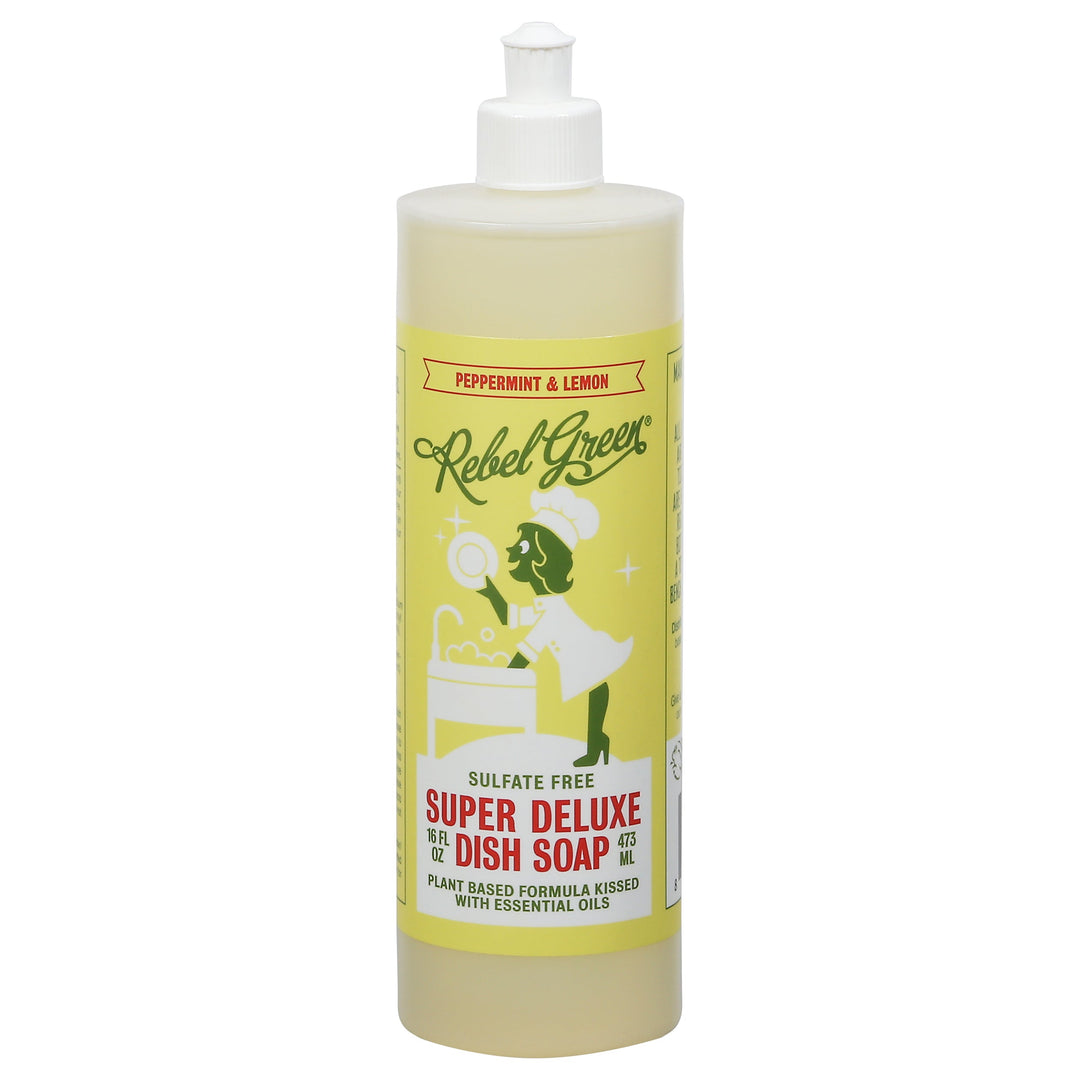 Rebel Green Peppermint & Lemon 4/16 OZ [UNFI #40778] T