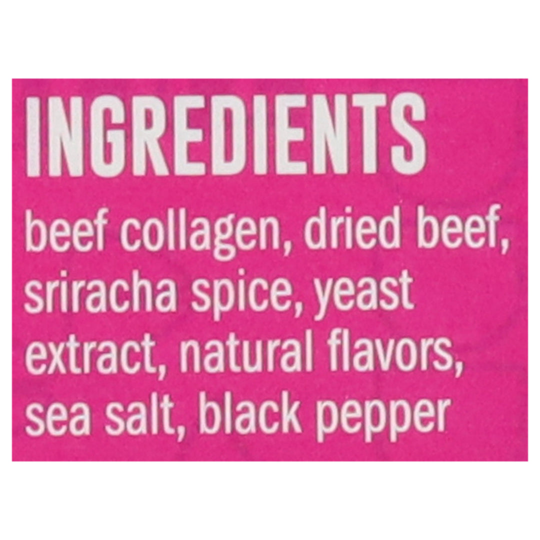 Lonolife Sriracha Beef,4 Stick Packs 6/4/.53 Oz [UNFI #09377]