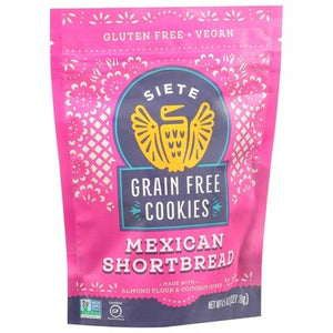 Siete Mexican Shortbread 10/4.5 Oz [UNFI #47608]