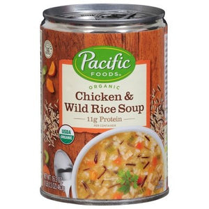 Pacific Foods Chicken Wild Rice Soup 12/16.3 Z [UNFI #33302]