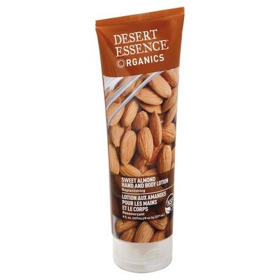 Desert Essence Almond Hand & Body Lotion 8 Oz [UNFI #56224] T