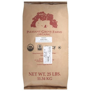 Grains Popcorn White 25 Lb [UNFI #00549]