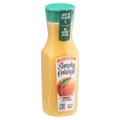 Simply Orange Original 12/340 Ml [UNFI #68555]