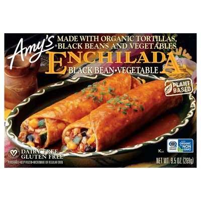 Amys Enchiladas Blk Bean Vegetable 12/9.5 Oz [UNFI #77357]