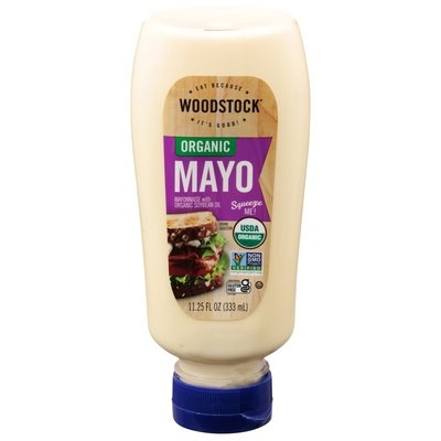 Woodstock Mayonnaise Squeezable 12/11.25 Oz [UNFI #01746]