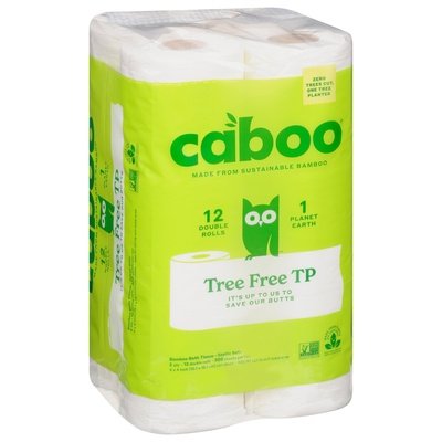 Caboo Bathroom Tissue 300 Sheet 6/12 Pk [UNFI #60383] T