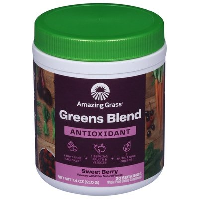 Amazing Grass Antioxidant Sweet Berry 7.4 Oz [UNFI #06134] T