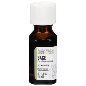 Aura Cacia Sage .5 Oz [UNFI #55362] T