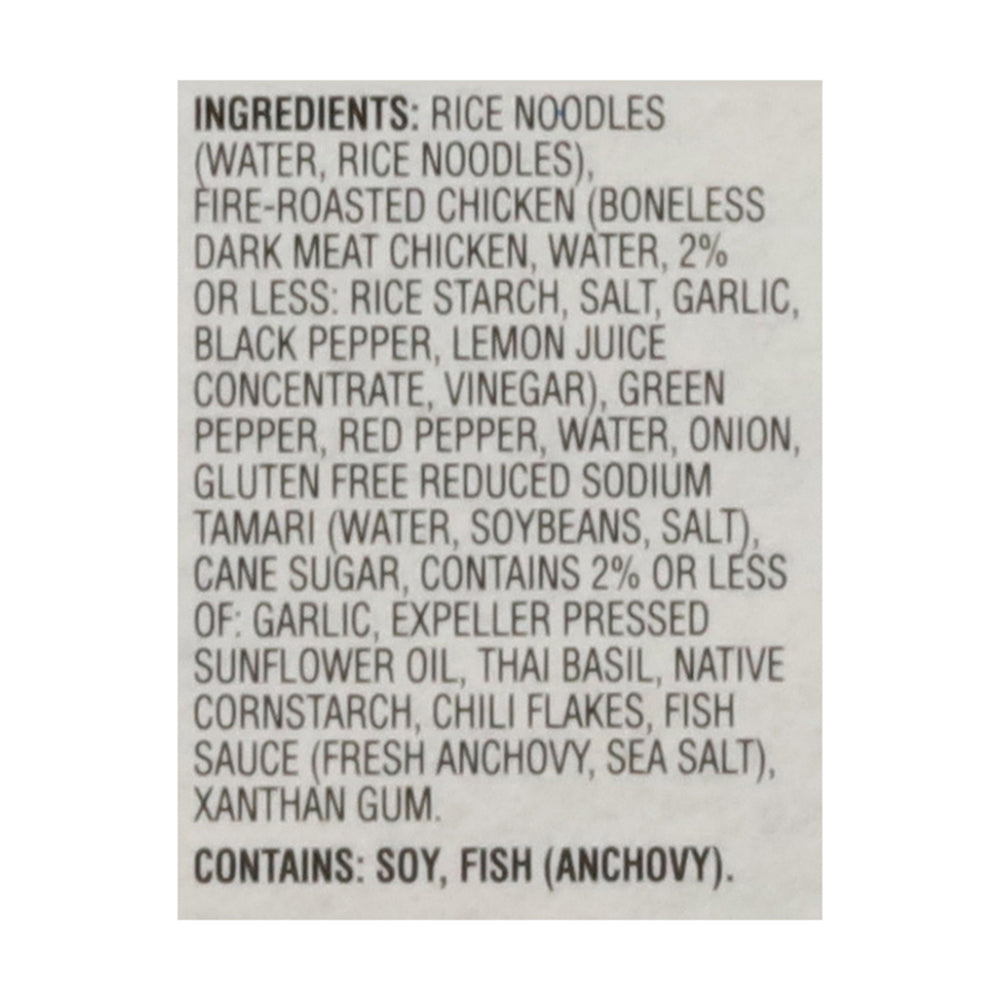 Saffron Road Drunken Noodles With Chicken 8/10 Oz [UNFI #18471]