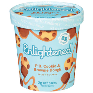 Enlightened Cookie & Brownie Dough 8/1 Pint [UNFI #05903]