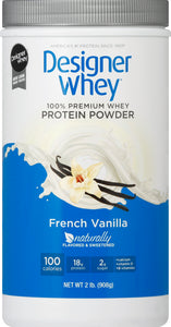Designer Whey Protein French Vanilla 2 Lb [UNFI #42221] T