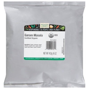 Frontier Nat Prod Co-op Garam Masala 1 Lb [UNFI #28391]