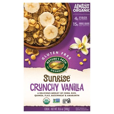 Natures Path Crunchy Vanilla Sunrise 12/10.6 Oz [UNFI #32974]