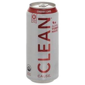 Clean Cause Cherry Lime 12/16 Oz [UNFI #62446] T
