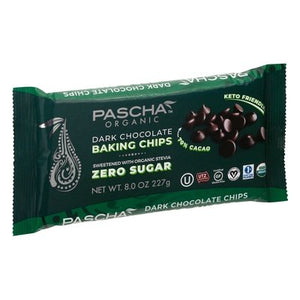 Pascha Chocolate Chips With Stevia 6/8 Oz [UNFI #39649]