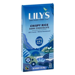Lilys Dark Crispy Rice 12/3 Oz [UNFI #00445]