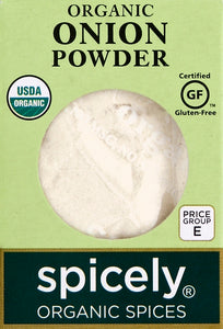 Spicely Organics Onion Powder 6/.4 Oz [UNFI #16401]