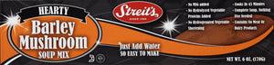 Streits Soup Mix Barley Mushroom 12/6 OZ [UNFI #82424]