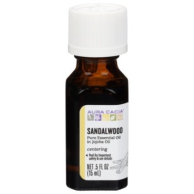 Aura Cacia Sandalwood W/Jojoba .5 Oz [UNFI #85009] T