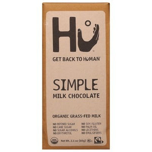Hu Simple Milk Chocolate 6/2.1 Oz [UNFI #13972]