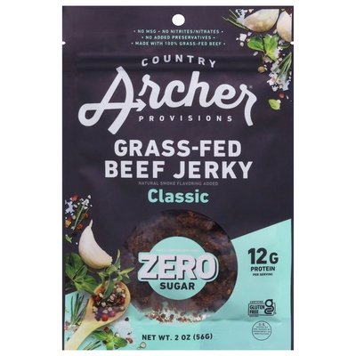 Country Archer Zero Sugar Original Beef 12/2 Oz [UNFI #65009]