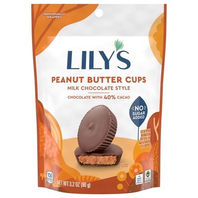 Lilys Milk Chocolate Peanut Butter 12/3.2 Oz [UNFI #00616]