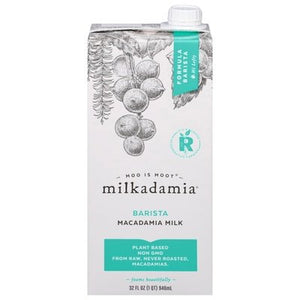 Milkadamia Macadamia Milk Barista 6/32 Oz [UNFI #39269]