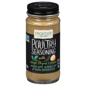 Frontier Nat Prod Co-op Poultry Seasoning 1.34 Oz [UNFI #28524]