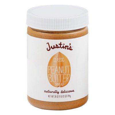 Justins Classic Peanut Butter 6/28 Oz [UNFI #55584]
