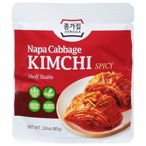 Jongga Napa Cabbage Spicy Kimchi 8/2.8 Oz [UNFI #89094]