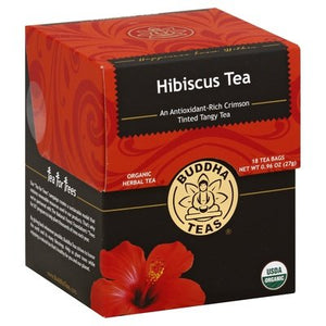 Buddha Teas Hibiscus Tea 6/18 Bag [UNFI #12237]