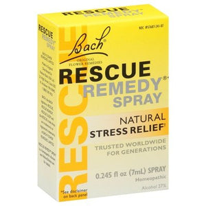 Bach Flower Essences Rescue Remedy Spray 7 Ml [UNFI #86444] T